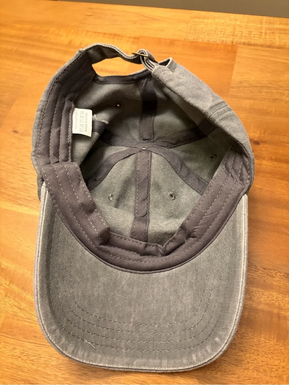 Pickleball Gray Baseball Cap with Colorful Balls
